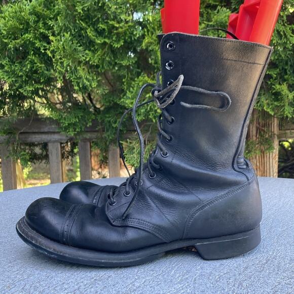 10.5 C 50s Cap Toe Army Combat Boots Vintage Corcoran main image 8